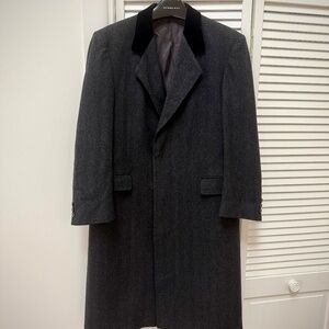 Vintage Burberrys Chesterfield Wool Coat